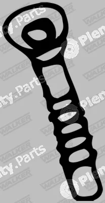 Walker 02044 — Exhaust Pipe
