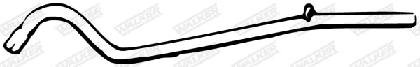 Walker 06085 — Exhaust Pipe