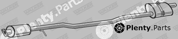 Walker 23066 — Rear Muffler