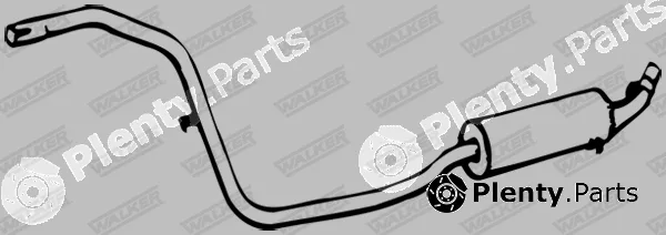 Walker 09083 — Centre Muffler