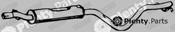 Walker 12649 — Front Muffler