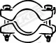 Walker 86184 — Clamping Piece, exhaust system