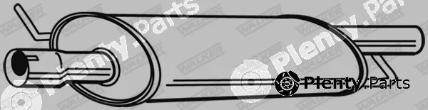 Walker 23197 — Front Muffler