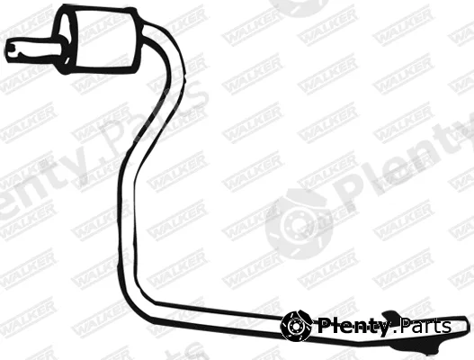Walker 01567 — Front Muffler