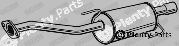 Walker 23643 — Rear Muffler