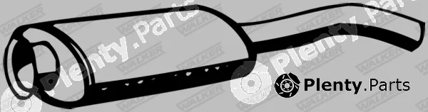 Walker 15225 — Front Muffler