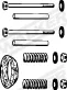 Walker 15897 — Mounting Kit, exhaust system