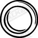 Walker 82478 — Gasket, exhaust pipe