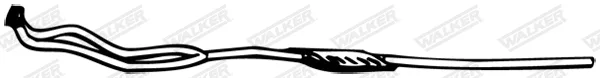 Walker 04915 — Front Muffler