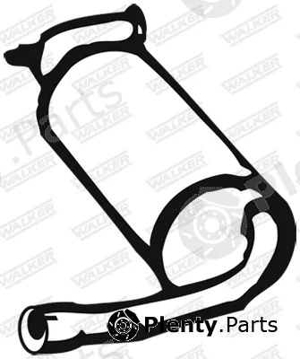 Walker 01106 — Front Muffler