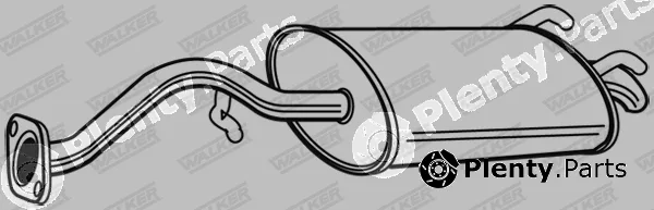 Walker 22073 — Rear Muffler