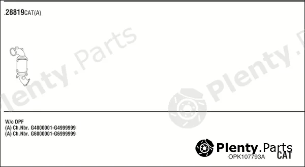 Walker OPK107793A — Exhaust System