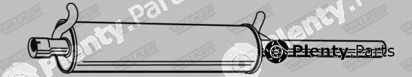Walker 02735 — Rear Muffler