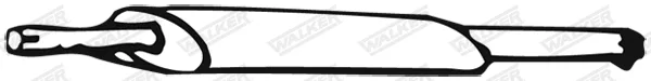 Walker 01161 — Front Muffler
