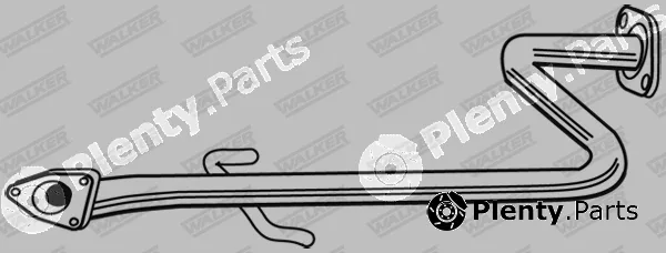 Walker 03140 — Exhaust Pipe
