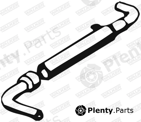 Walker 04587 — Exhaust Pipe