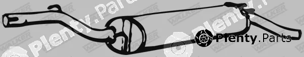 Walker 01913 — Rear Muffler