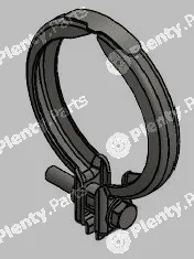 Walker 81926 — Clamping Piece, exhaust system