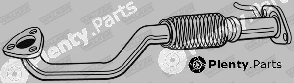 Walker 07184 — Exhaust Pipe