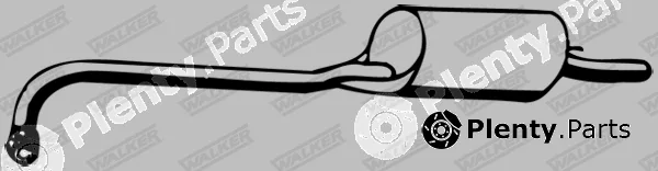 Walker 07547 — Rear Muffler