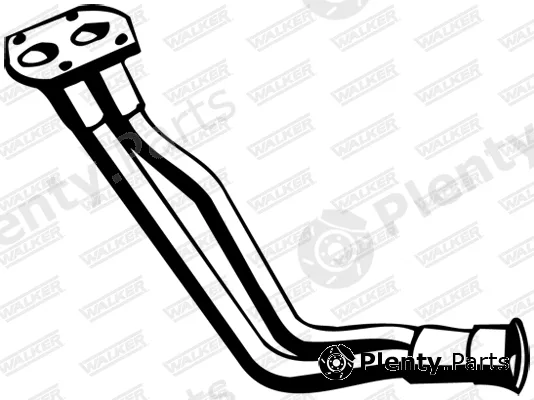 Walker 15224 — Exhaust Pipe