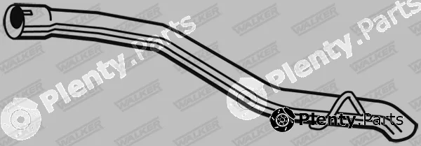 Walker 09243 — Exhaust Pipe
