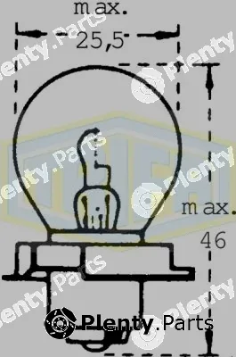 Trifa 00410 — Bulb, headlight