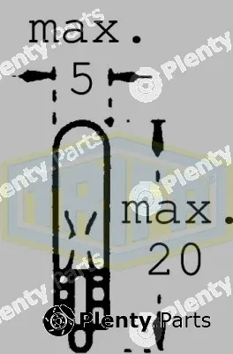 Trifa 01703 — Bulb, auxiliary stop light