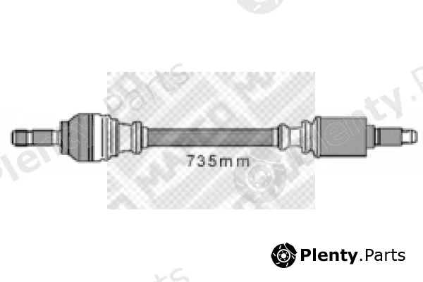 Mapco 16305 — Drive Shaft
