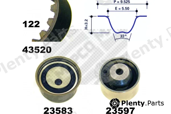 Mapco 23520 — Timing Belt Kit