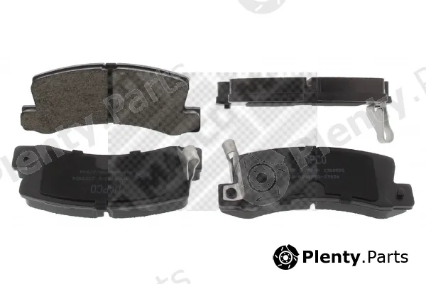 Mapco 6570 — Brake Pad Set, disc brake