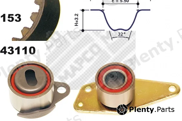 Mapco 23110 — Timing Belt Kit