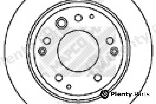 Mapco 15622 — Brake Disc