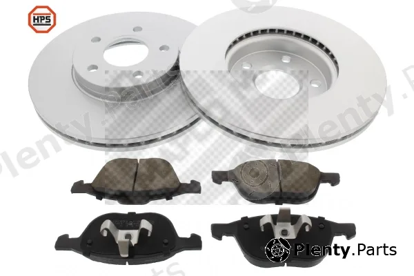Mapco 47660HPS — Brake Kit, disc brake