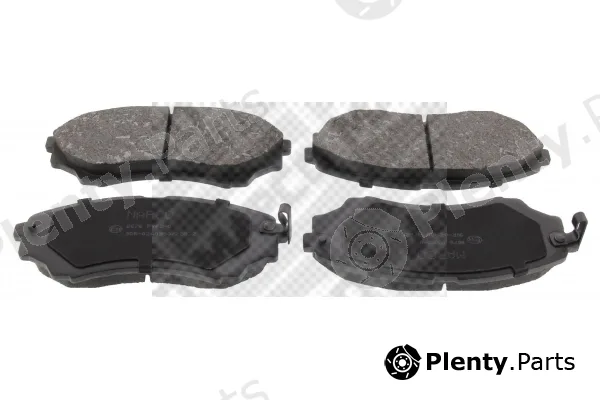 Mapco 6676 — Brake Pad Set, disc brake