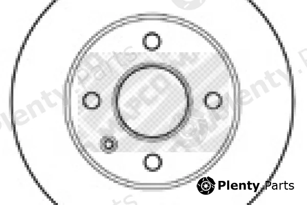 Mapco 15730 — Brake Disc