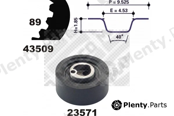 Mapco 23509 — Timing Belt Kit