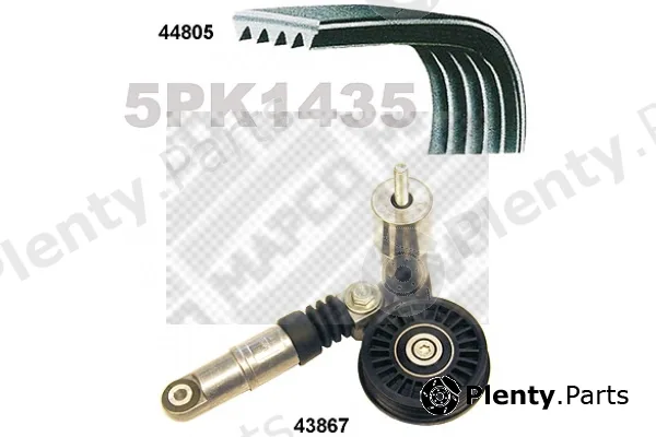 Mapco 73805 — V-Ribbed Belt Set