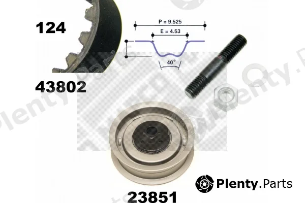 Mapco 23802 — Timing Belt Kit