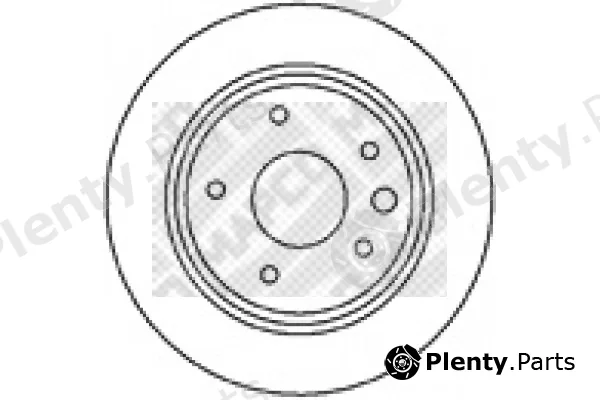 Mapco 15640 — Brake Disc