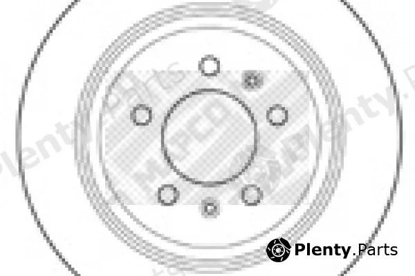 Mapco 15323 — Brake Disc