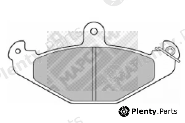 Mapco 6462 — Brake Pad Set, disc brake