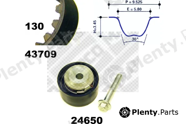 Mapco 23632 — Timing Belt Kit