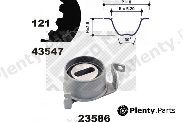 Mapco 23547 — Timing Belt Kit