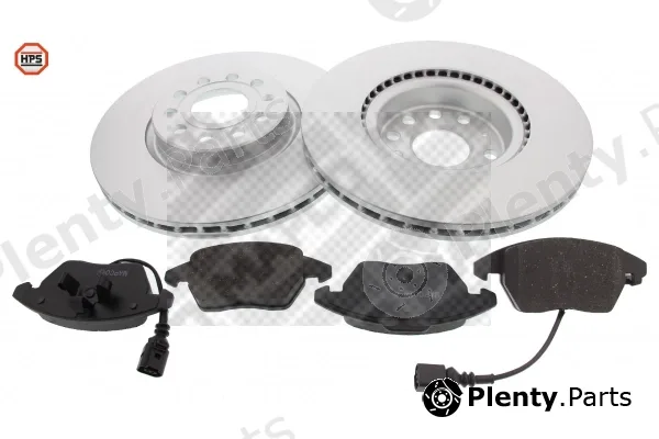 Mapco 47833HPS — Brake Kit, disc brake