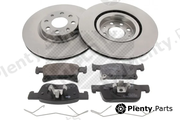 Mapco 47702 — Brake Kit, disc brake