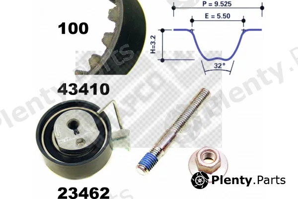 Mapco 23410 — Timing Belt Kit