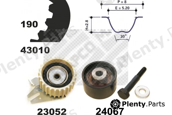 Mapco 23010 — Timing Belt Kit