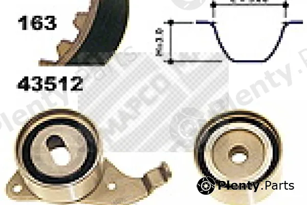Mapco 23512 — Timing Belt Kit