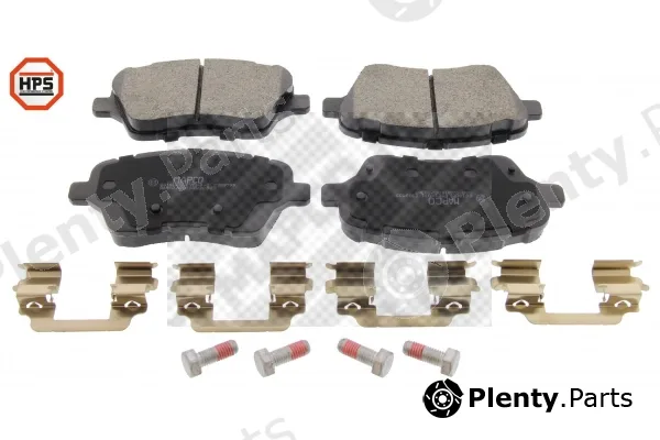 Mapco 6610HPS — Brake Pad Set, disc brake